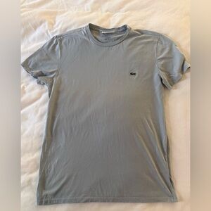 Lacoste Light Blue Crew Neck Polo Shirt